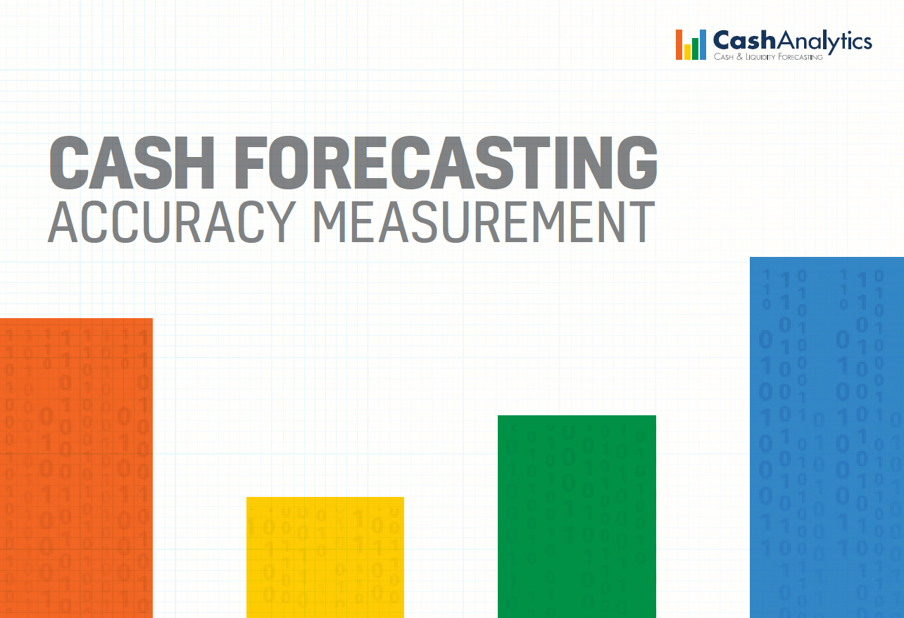 Cash forecasting accuracy measurement